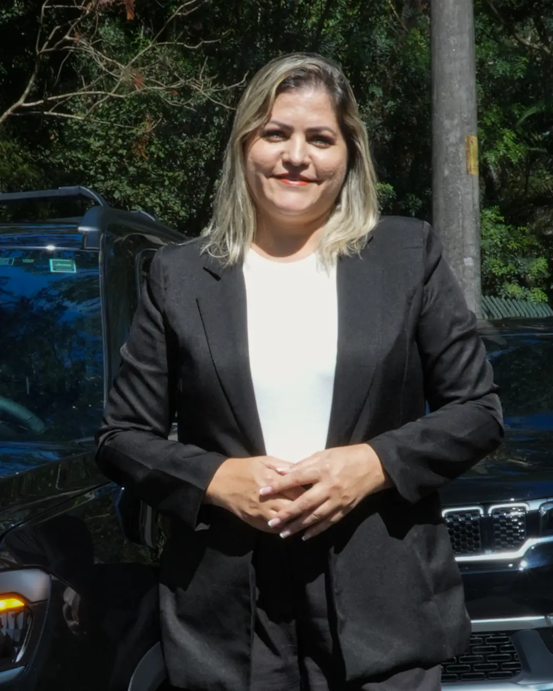 Transfersafe executive chauffeur Patrícia