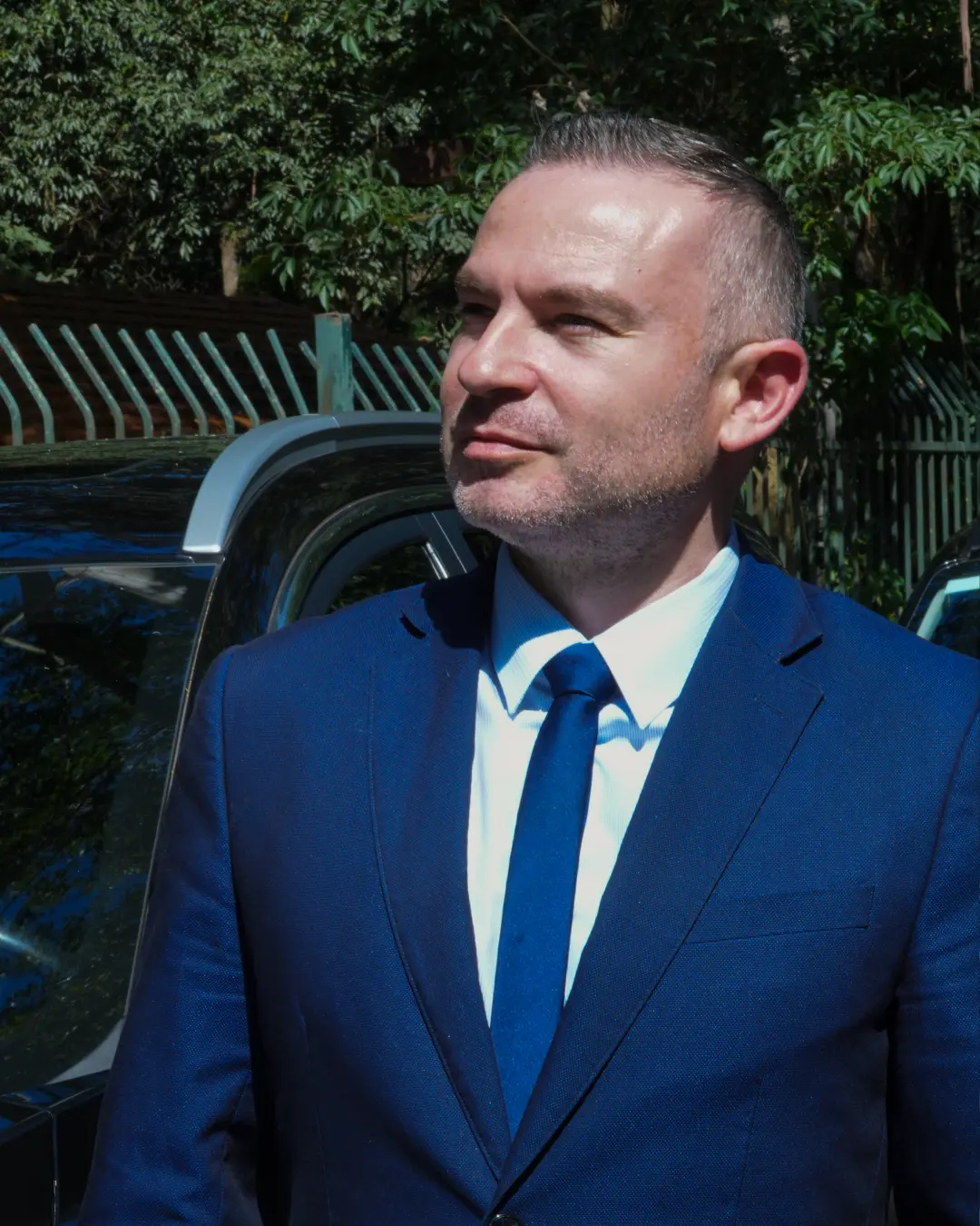 Transfersafe executive chauffeur Rodrigo